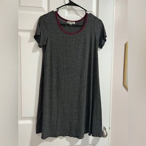 Striped Tshirt dress
